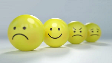 Sad and Happy Face Balls