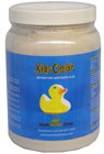 kids clear clay bath