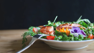 Salmon Salad plate